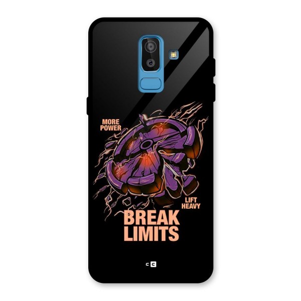 Break Limits Glass Back Case for Galaxy J8