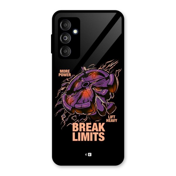 Break Limits Glass Back Case for Galaxy M14 5G