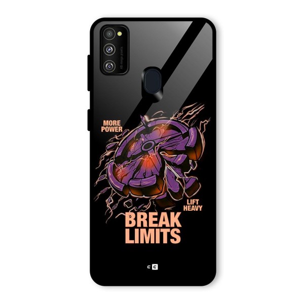 Break Limits Glass Back Case for Galaxy M30s