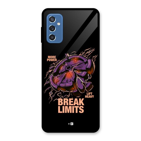 Break Limits Glass Back Case for Galaxy M52 5G