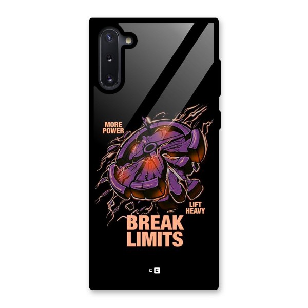 Break Limits Glass Back Case for Galaxy Note 10