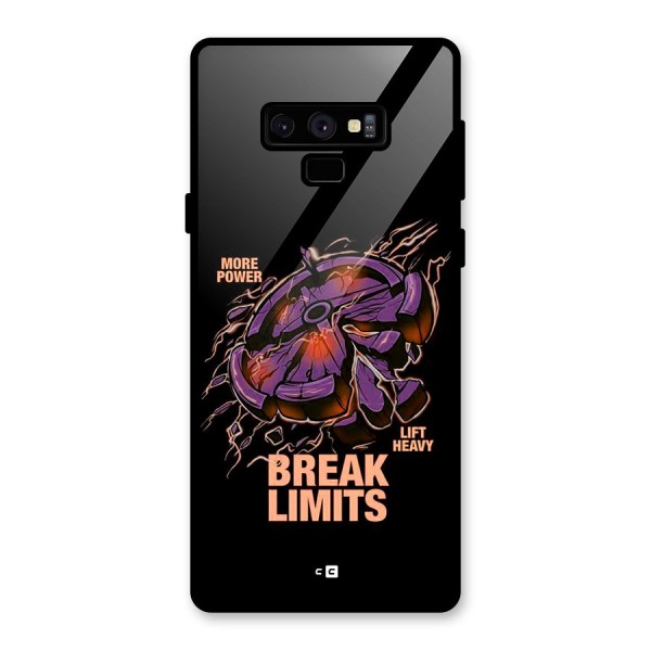 Break Limits Glass Back Case for Galaxy Note 9