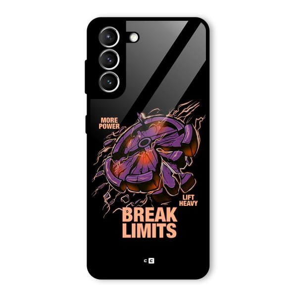 Break Limits Glass Back Case for Galaxy S21 5G