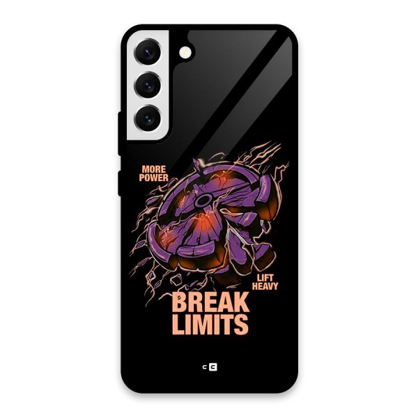 Break Limits Glass Back Case for Galaxy S22 Plus 5G