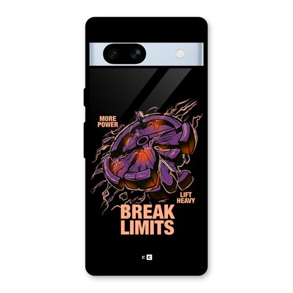 Break Limits Glass Back Case for Google Pixel 7a