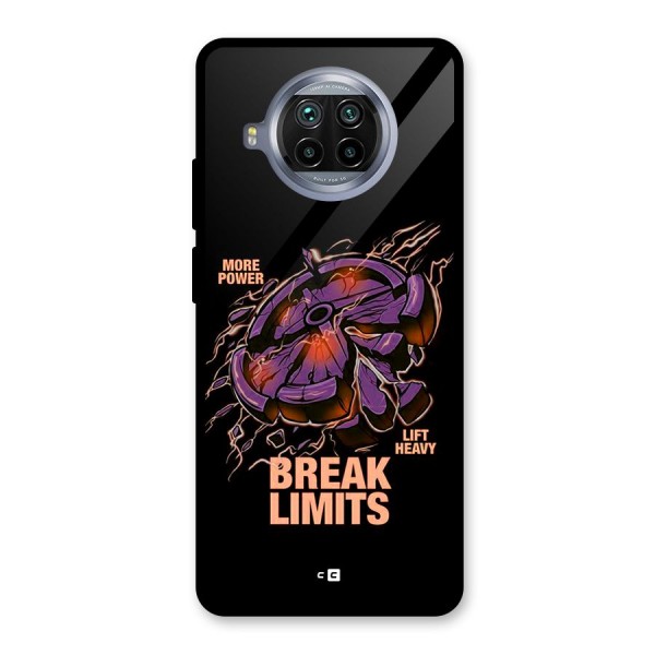 Break Limits Glass Back Case for Mi 10i