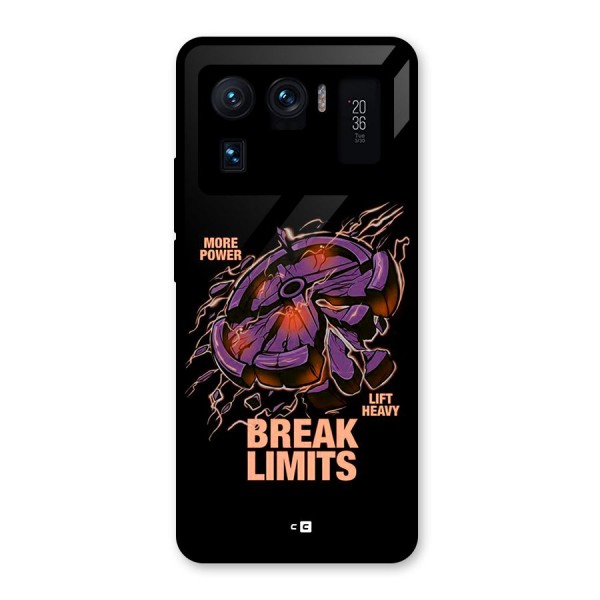 Break Limits Glass Back Case for Mi 11 Ultra