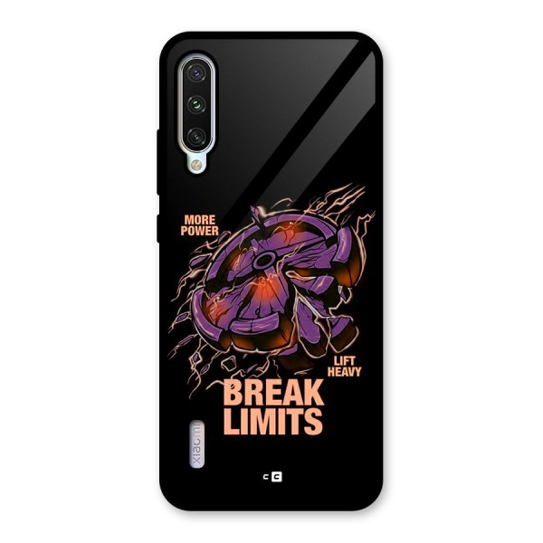 Break Limits Glass Back Case for Mi A3