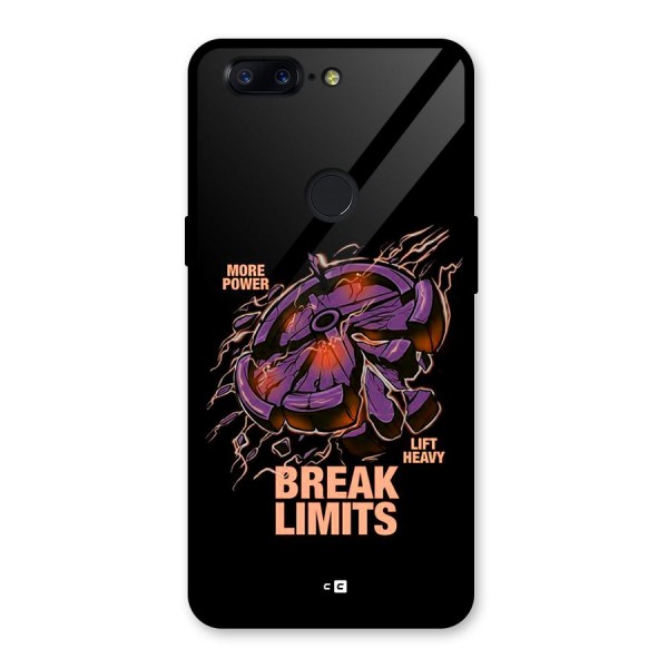 Break Limits Glass Back Case for OnePlus 5T