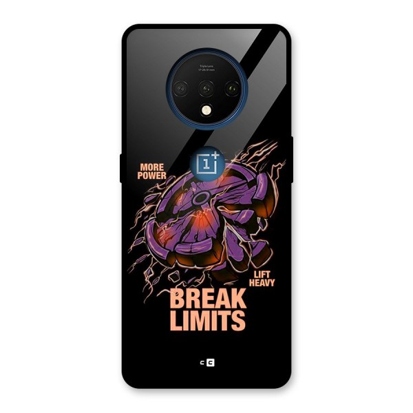 Break Limits Glass Back Case for OnePlus 7T