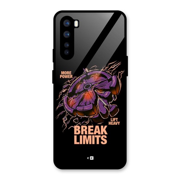 Break Limits Glass Back Case for OnePlus Nord