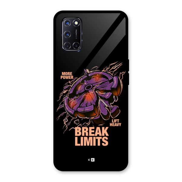 Break Limits Glass Back Case for Oppo A52