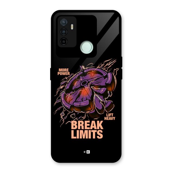 Break Limits Glass Back Case for Oppo A53