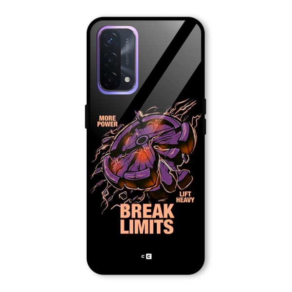 Break Limits Glass Back Case for Oppo A74 5G