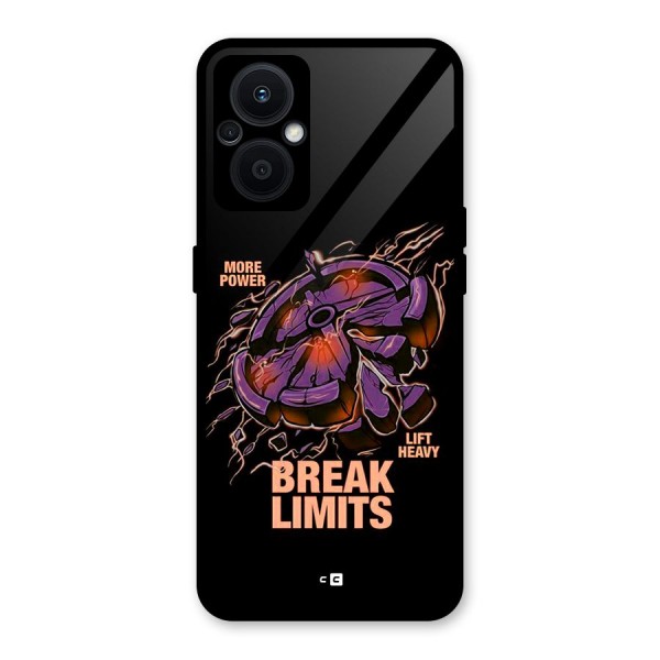 Break Limits Glass Back Case for Oppo F21s Pro 5G