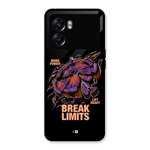 Break Limits Glass Back Case for Oppo K10 5G