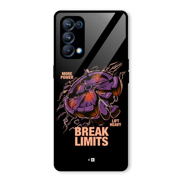 Break Limits Glass Back Case for Oppo Reno5 Pro 5G