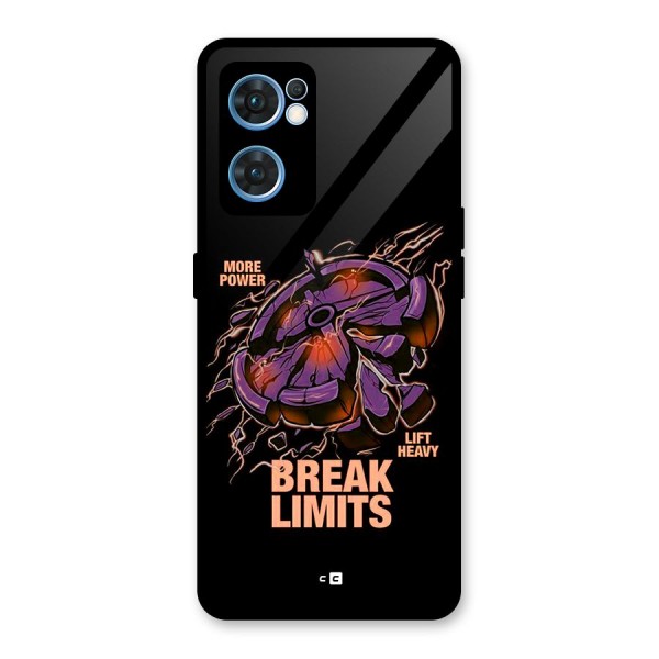 Break Limits Glass Back Case for Oppo Reno7 5G