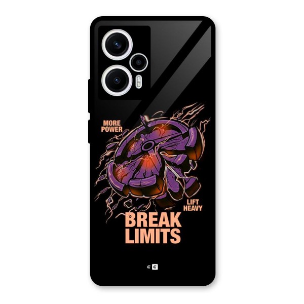 Break Limits Glass Back Case for Poco F5