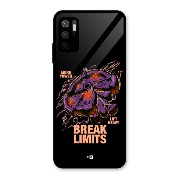 Break Limits Glass Back Case for Poco M3 Pro 5G