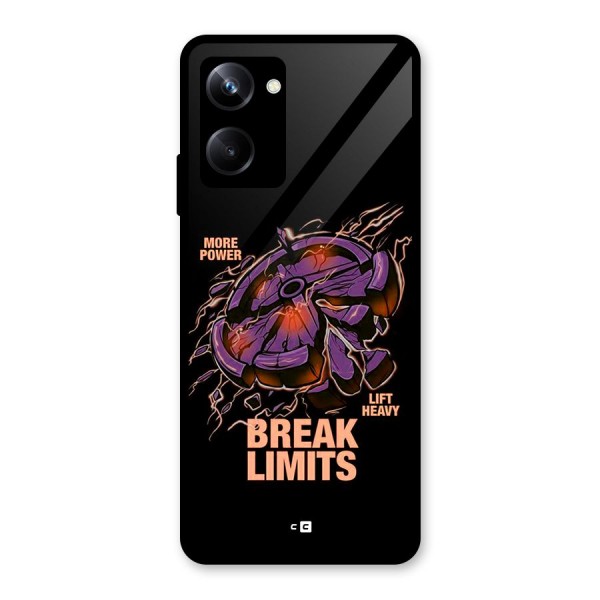 Break Limits Glass Back Case for Realme 10 Pro