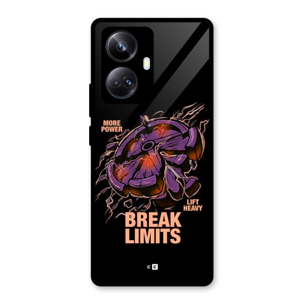 Break Limits Glass Back Case for Realme 10 Pro Plus