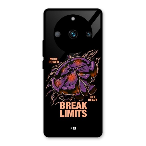 Break Limits Glass Back Case for Realme 11 Pro