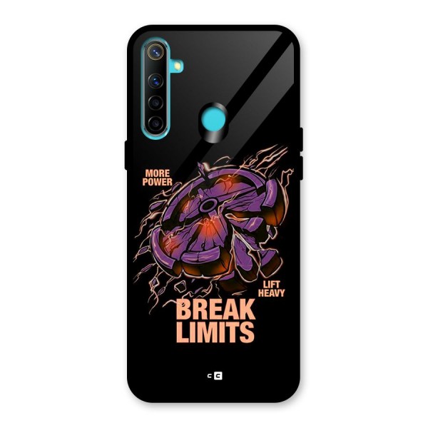 Break Limits Glass Back Case for Realme 5