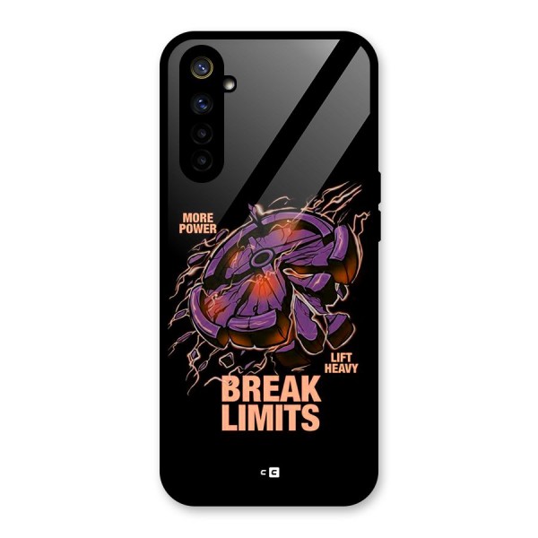 Break Limits Glass Back Case for Realme 6