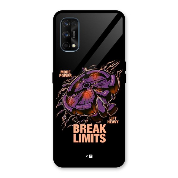 Break Limits Glass Back Case for Realme 7 Pro