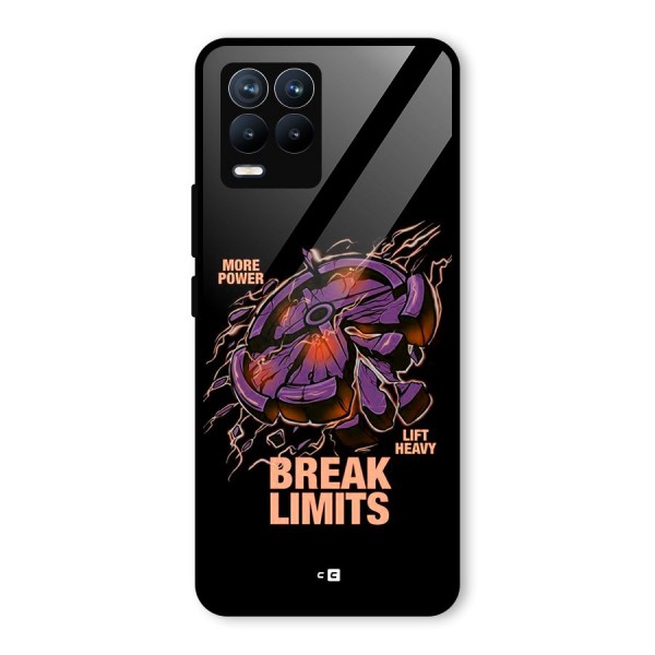 Break Limits Glass Back Case for Realme 8