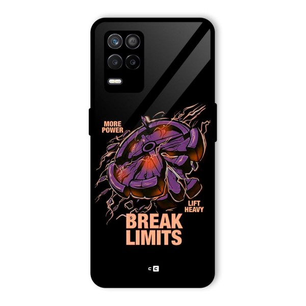 Break Limits Glass Back Case for Realme 8 5G