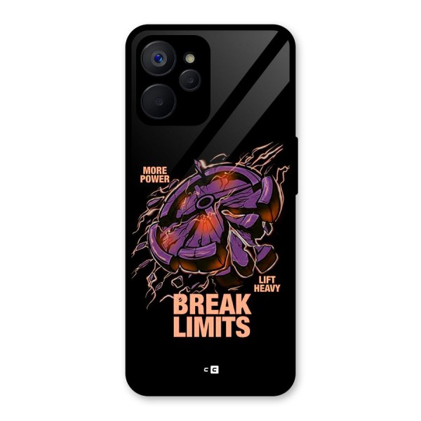 Break Limits Glass Back Case for Realme 9i 5G