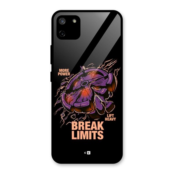 Break Limits Glass Back Case for Realme C11