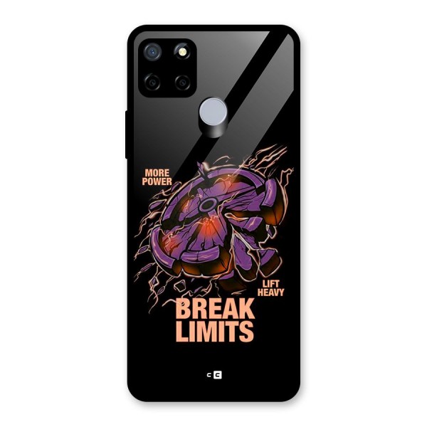 Break Limits Glass Back Case for Realme C12