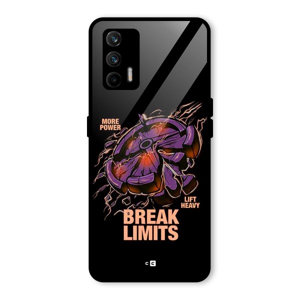 Break Limits Glass Back Case for Realme GT 5G