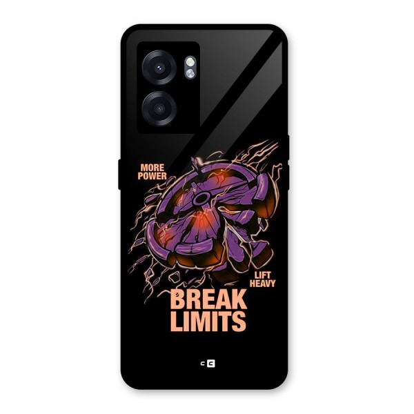 Break Limits Glass Back Case for Realme Narzo 50 5G