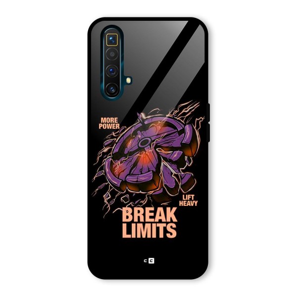 Break Limits Glass Back Case for Realme X3 SuperZoom