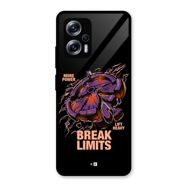 Break Limits Glass Back Case for Redmi K50i