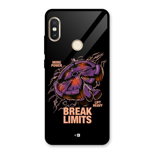 Break Limits Glass Back Case for Redmi Note 5 Pro