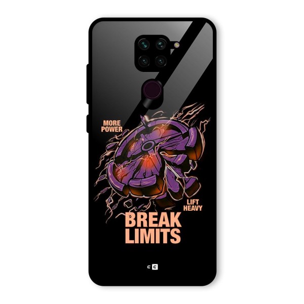 Break Limits Glass Back Case for Redmi Note 9