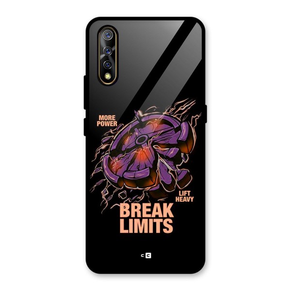 Break Limits Glass Back Case for Vivo S1