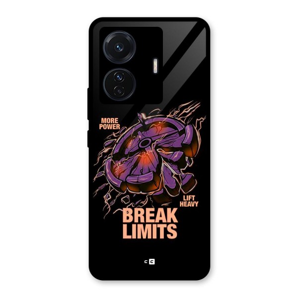 Break Limits Glass Back Case for Vivo T1 Pro