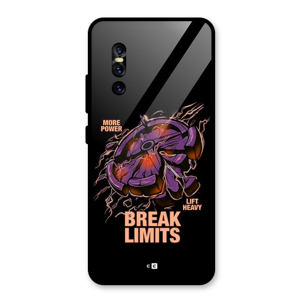 Break Limits Glass Back Case for Vivo V15 Pro