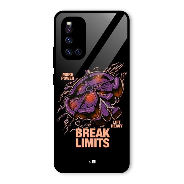 Break Limits Glass Back Case for Vivo V19