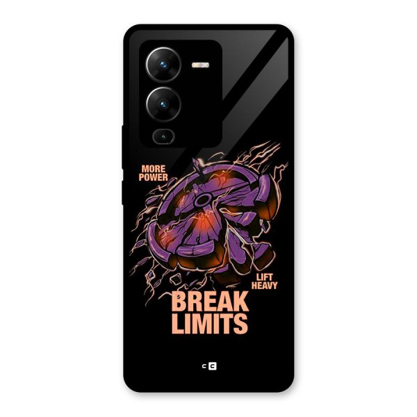 Break Limits Glass Back Case for Vivo V25 Pro