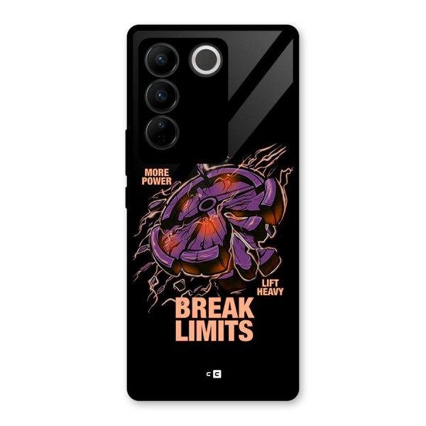 Break Limits Glass Back Case for Vivo V27 Pro