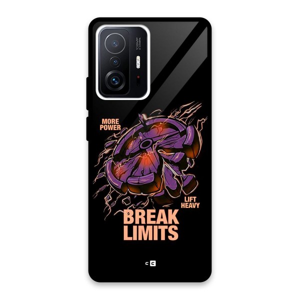 Break Limits Glass Back Case for Xiaomi 11T Pro