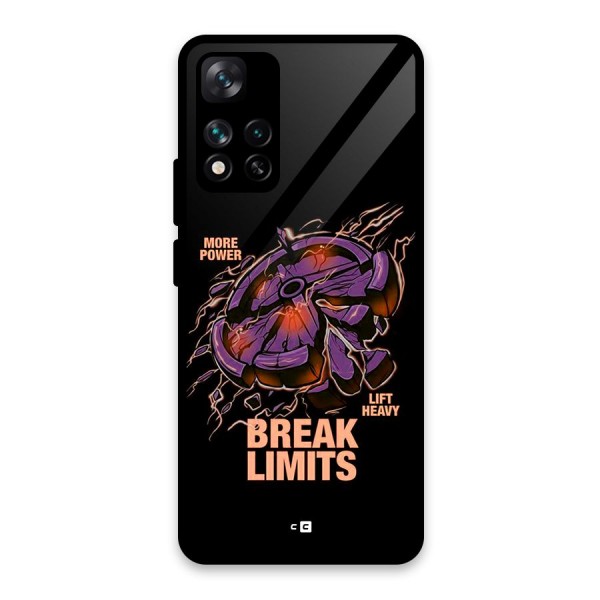 Break Limits Glass Back Case for Xiaomi 11i HyperCharge 5G