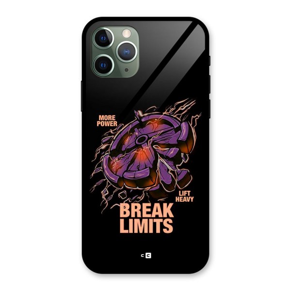 Break Limits Glass Back Case for iPhone 11 Pro